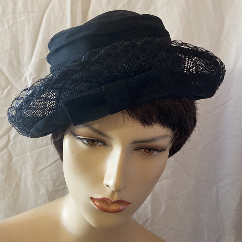 Vintage hat Black Adorable